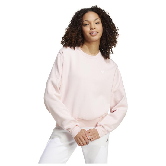 Adidas Γυναικείο φούτερ Essentials Small Logo Feelcozy Fleece Sweatshirt
